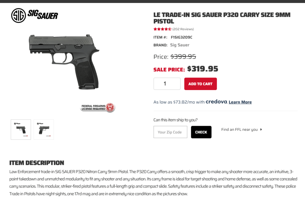 A Gun Deemed Too Dangerous for Cops, But Fine for Civilians